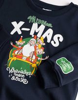 Mikina - The Secret World of Santa Claus - Tmavomodr&aacute;