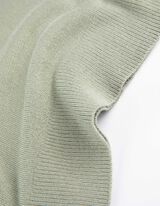 Strickshirt - Viskose-Mix - hellgrün