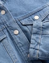 Blouson - Baumwolle - blau