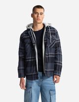 Blousjas - Afneembare capuchon - donkerblauw