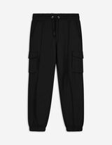 Hose - Aufgesetze Taschen - schwarz