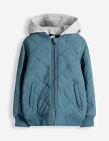 Blouson - Abnehmbare Kapuze - blau