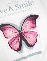 Bluză de trening - Imprimare frontală - Alb