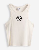 Top - Stickereien - wei&szlig;