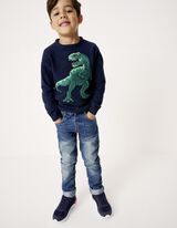 dżinsy - Slim Fit - niebieski