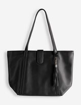 Tasche - Kunstleder - schwarz