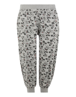 Damen Loungehose mit Mickey Mouse-Print