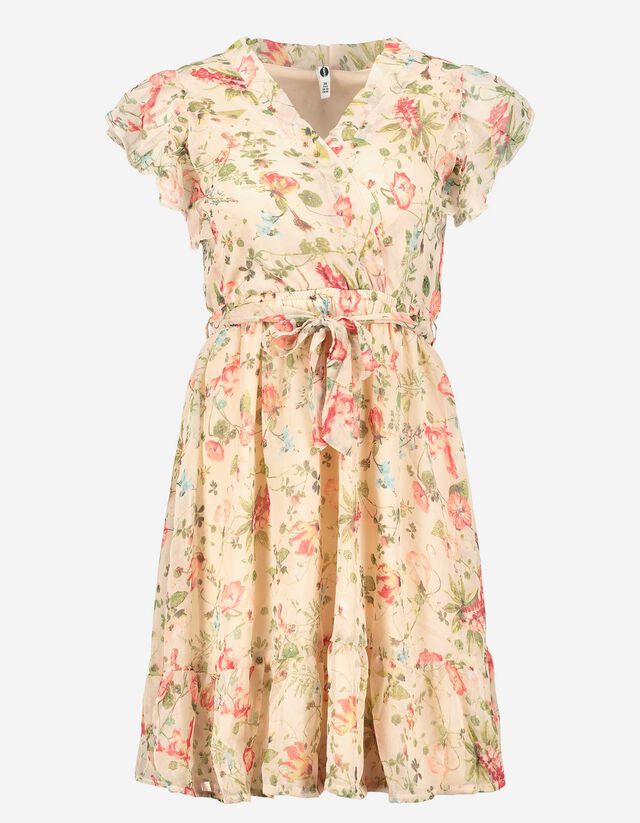 Damen Kleid Mit Floralem Muster Takko Fashion 