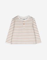 Longsleeve - Strepen - wit