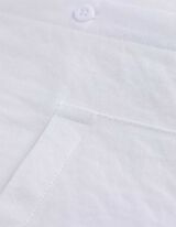 bluza - Laneni izgled - bela