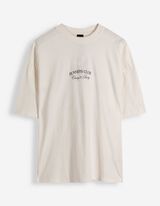 T-Shirt - R&uuml;ckenprint - wei&szlig;