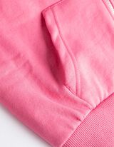 Sweatjacke - Kapuze - pink