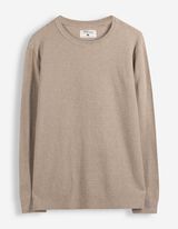 Pullover - mit Struktur - Beige