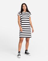 Haljina - Prerezani rukavi - bela