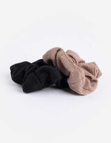 Elastico per capelli - Confezione doppia - nero