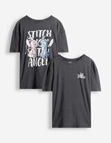 T-Shirt - Lilo & Stitch - dunkelgrau