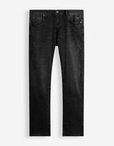 Jeans - Straight Fit - Schwarz
