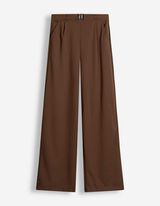 Culotte - Geweven stof - Donkerbruin