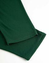 Pikkade varrukatega s&auml;rk - serafino-l&otilde;ikeline kaelus - tumeroheline