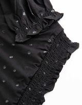 Marškinėliai ilgomis rankovėmis - LENZING™ ECOVERO™ - juodas