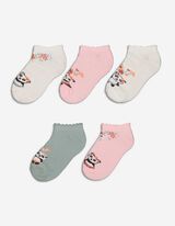 Șosete sneaker - Pachet de 5