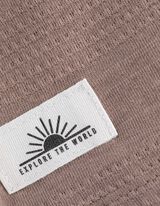 T-särk - ühevärviline - helepruun