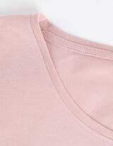 Tričko - Podiel streču - fialovy