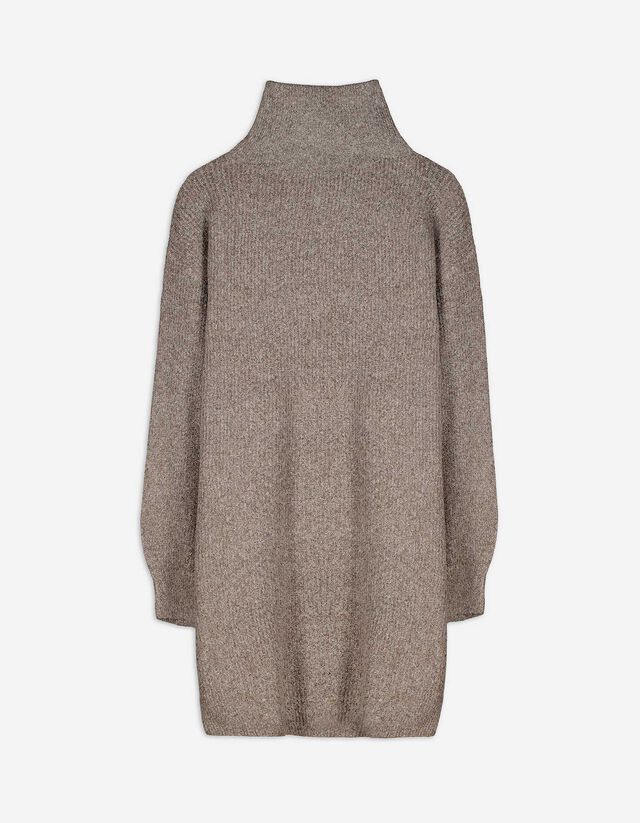Strickkleid - Rollkragen
