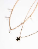 Ketting - Set van 2 - goud