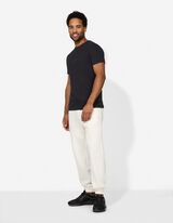 T-shirt - Effen - zwart