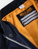 Jas - Label - donkerblauw