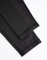 Leggings - Material respirabil - Negru