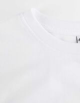 Bluză de corp cu mânecă lungă - Bumbac - Alb