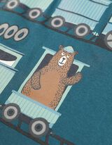 Maglia a manica lunga - Stampa - blu scuro