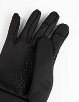 Skihandschuhe - Reflektor - schwarz