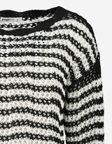 Damen Pullover - Ajour-Strick