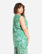 Ingblúz - LENZING™ ECOVERO™ - zold