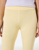 Leggings - 3/4-L&auml;nge - Hellgelb