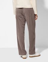 Nadrág - Kordbársony - barna