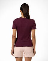 T-Shirt - Modal-Anteil - Lila