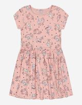 Mädchen A-Linienkleid - Allover-Print    