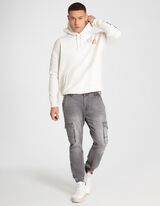 Džemperis - &bdquo;Oversized&ldquo; stiliaus - smelio spalvos