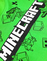 Hosszú ujjú felső - Minecraft - zöld