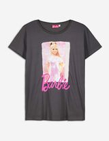Tricou - Barbie - Gri inchis