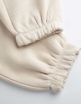 Bėgiojimo kelnės - Užrašai - smelio spalvos