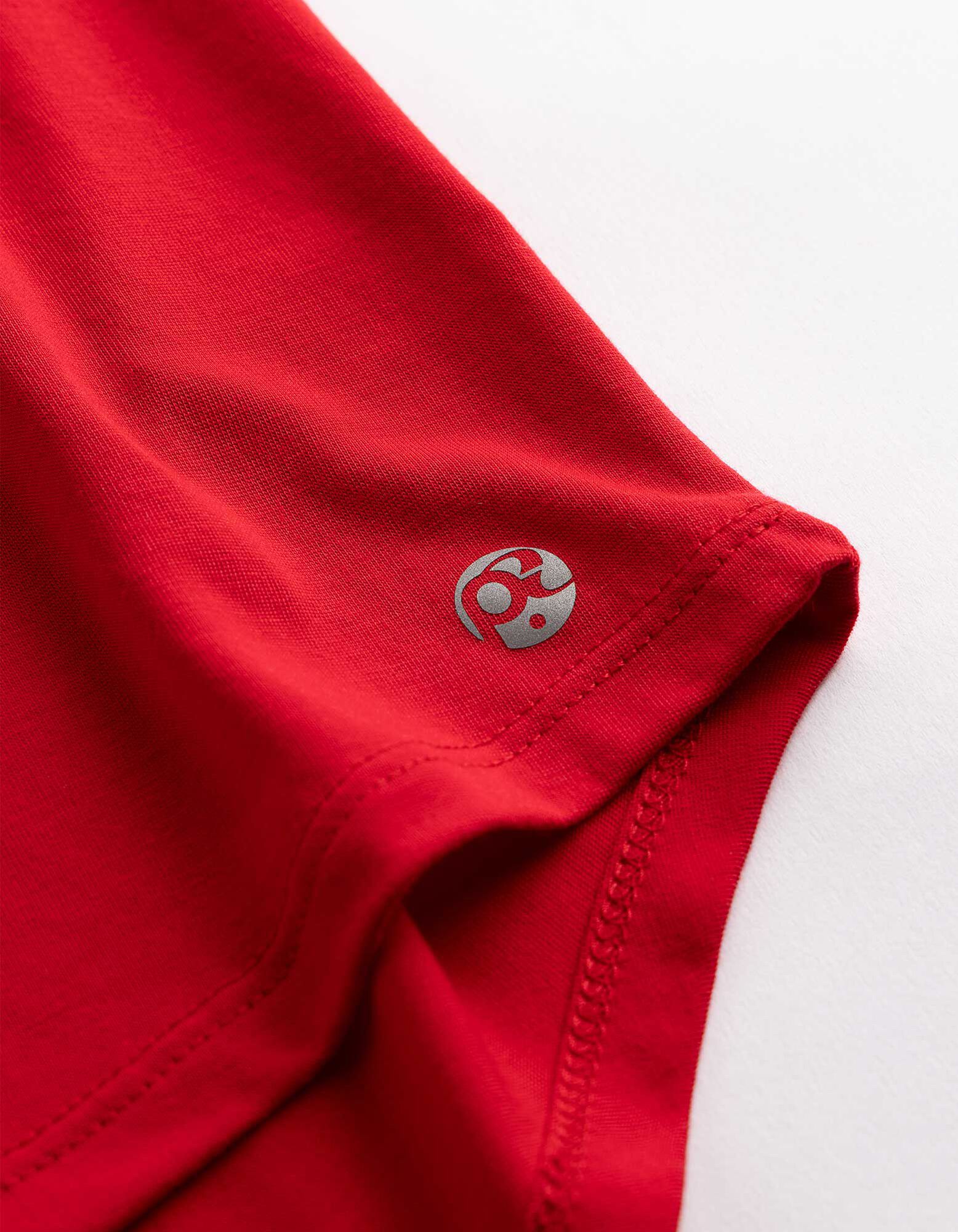 T-Shirt - Atmungsaktiv - Rot