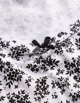 T-shirt - dekolt w kształcie serca - bialy