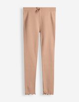 Legging - Geribd - bruin