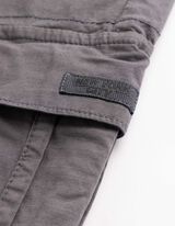 Bermudy  - Opasek - tmave seda