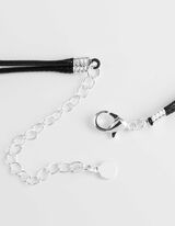 Řetízek  - Amulet - cerná